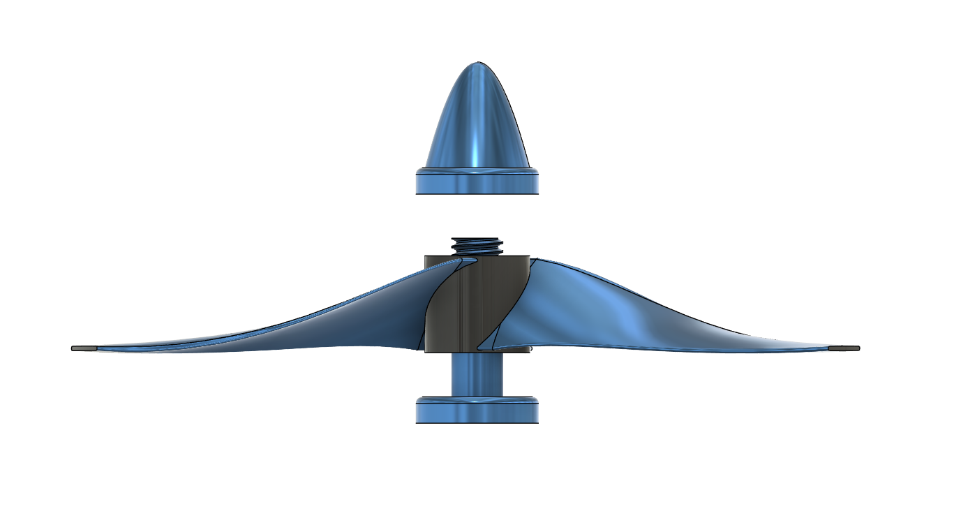 螺旋桨 3 叶片（3.9 英寸）